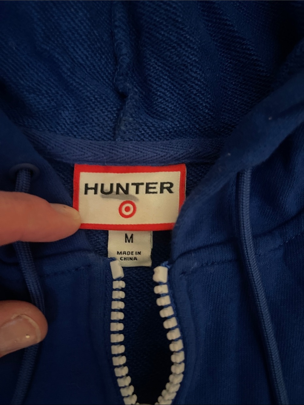 Hunter Royal Blue Hooded Short Romper - Picture 3 of 8